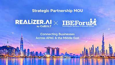 CoBALT Signs MOU with IBEForuM to Expand REALIZER's Reach Across APAC and the Middle East