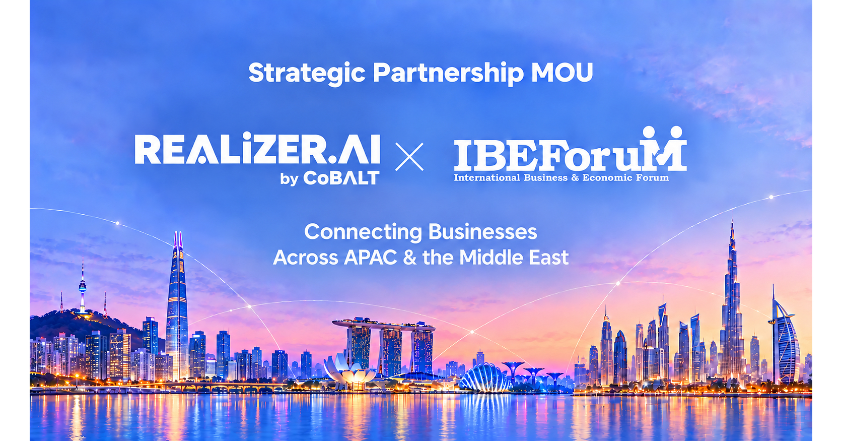CoBALT Signs MOU with IBEForuM to Expand REALIZER's Reach Across APAC and the Middle East
