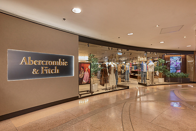 A&F New Image Store at Harbour City Hong Kong