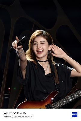 Ultra-clear telephoto stage portrait, capturing every dynamic moment on stage