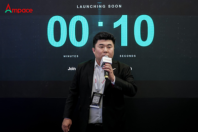 Ampace launches its AIDC Battery Solutions White Paper at Data Center World Asia 2026.
