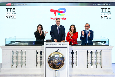 TotalEnergies at the NYSE on September 28