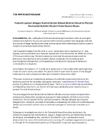 LBDRR Press Release Sept. 28 2026 - Central Bucks School District Lawsuit
