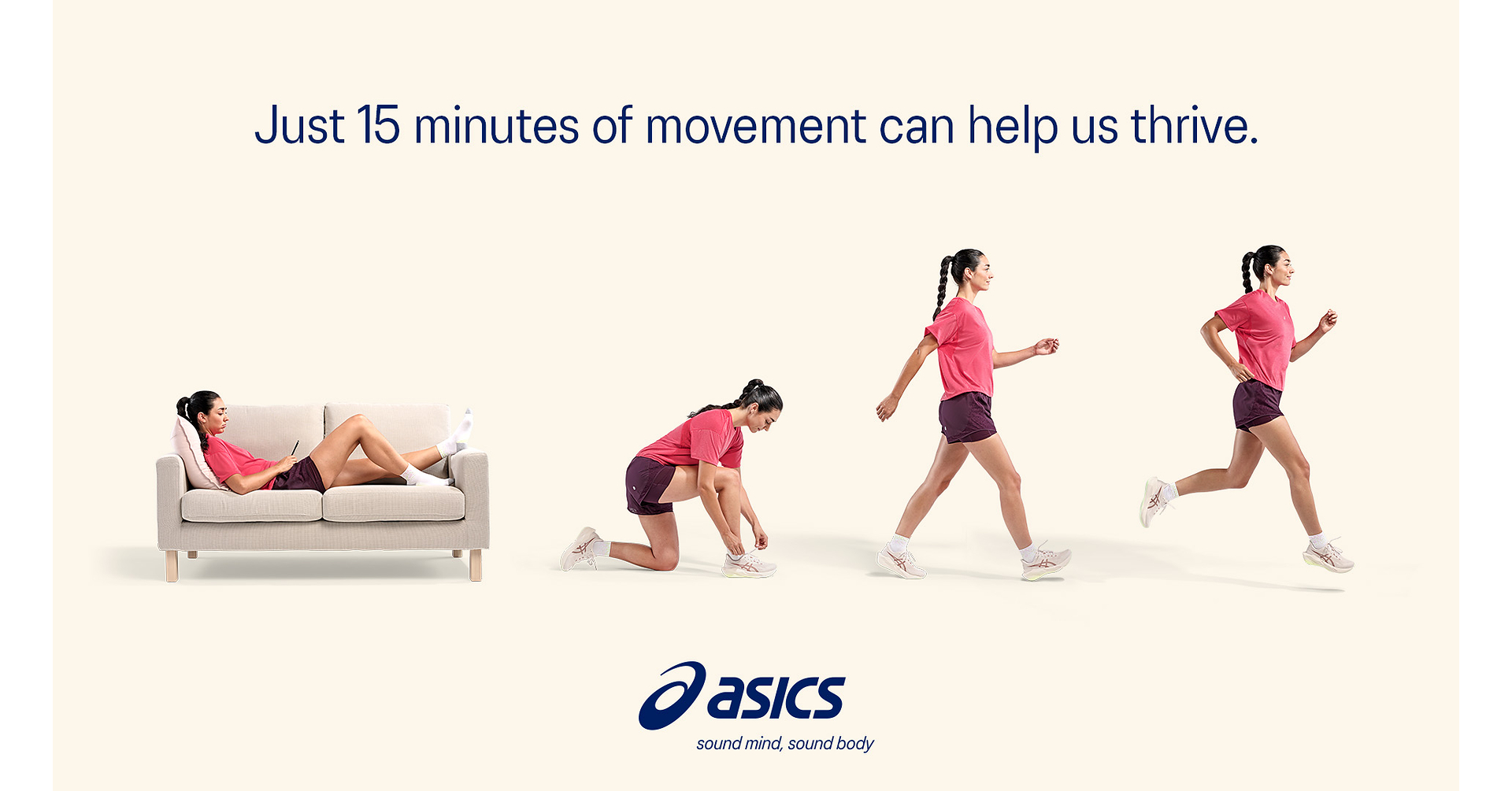 ASICS Issues Worlds First Conservation Warning for Movement as New Research Reveals Were Moving Less ASICS Issues Worlds First Conservation Warning for Movement as New Research Reveals Were Moving Less