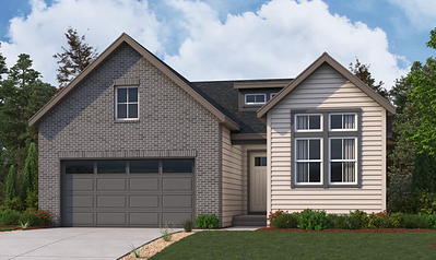 Laramie Plan Exterior Rendering | New Homes for Sale in Aurora, CO | Overland Ranch by Century Communities 