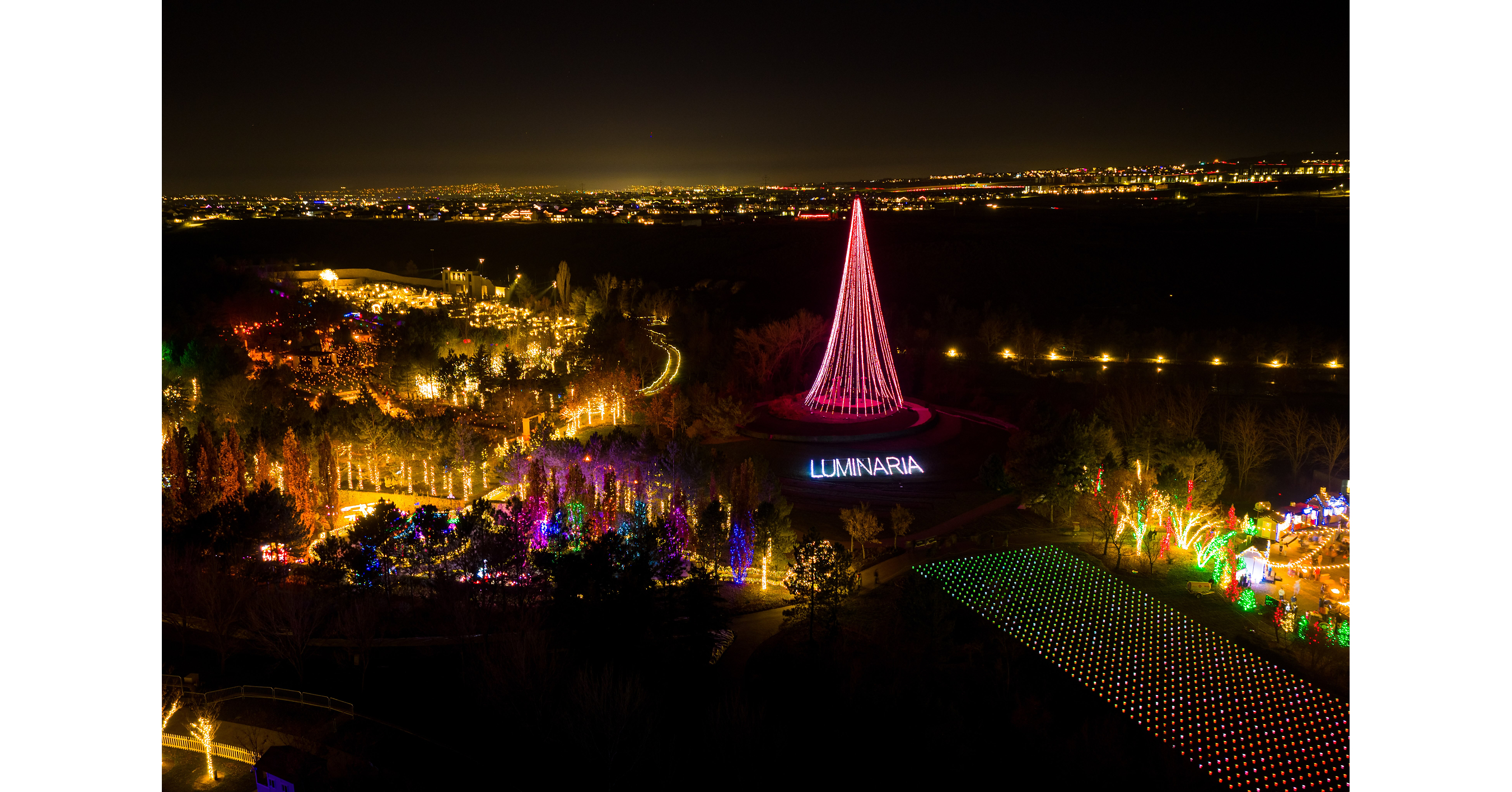 10 Million Lights coming to Lehi, Utah at Thanksgiving Point Luminaria
