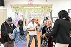 Participants dancing during the event