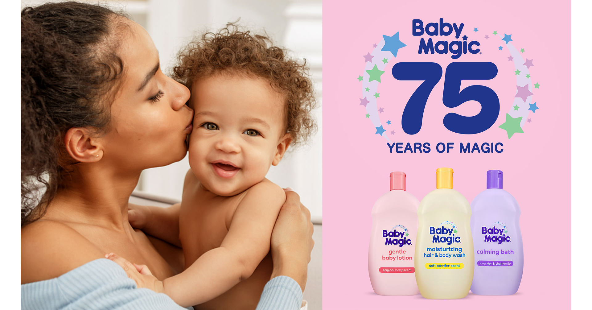 Baby Magic® Celebrates 75 Years of Trusted Care Across Generations