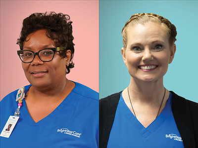 LaDonna Chaney is pictured on the left, and Shari Rice is pictured on the right.
