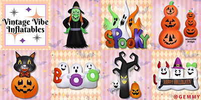 Gemmy Revives Retro Halloween with Inflatables Full of Vintage Charm