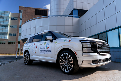 Hyundai Hope on Wheels Handprint Ceremonies in Atlantic Canada