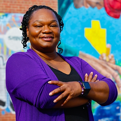 Stephanie Bradshaw, a 2026 Baltimore Community Foundation (BCF) Neighborhood Spotlight Award winner from Belair-Edison, creates opportunities for young people through the BE Leaders Youth Leadership and Mentoring Program, helping youth build leadership, self-worth, workforce skills, and stronger connections to their community.
