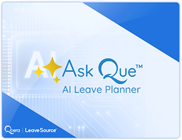 Qcera | LeaveSource Announcing Ask Que™ AI Leave Planner to Guide Employees Through FMLA, State Leave and Employer Leave Planning and Requests