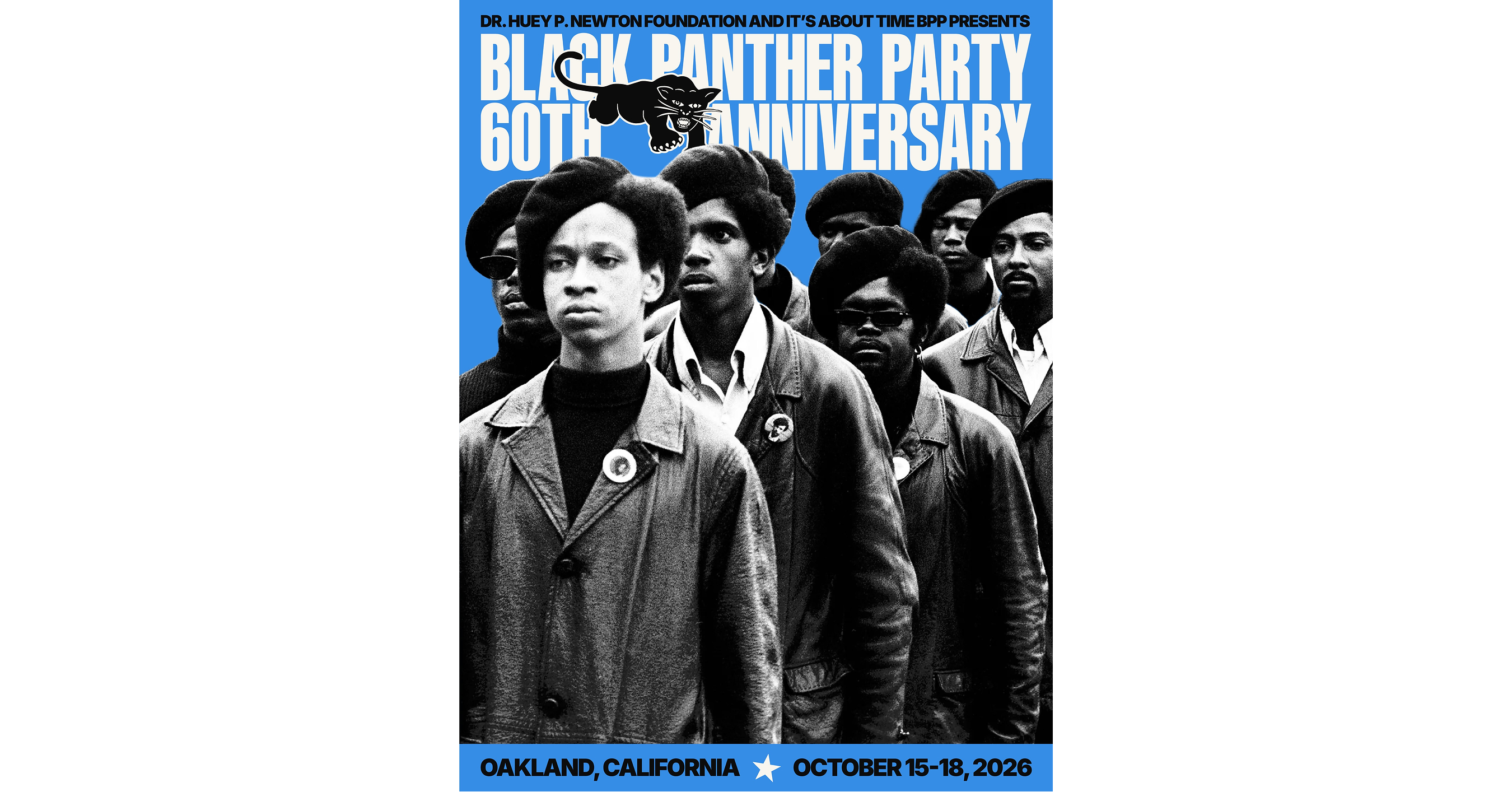 Historic Conference and Gala Will Honor the 60th Anniversary of the Black Panther Party