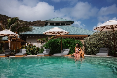 Poolside at The Spa at Peter island Resort