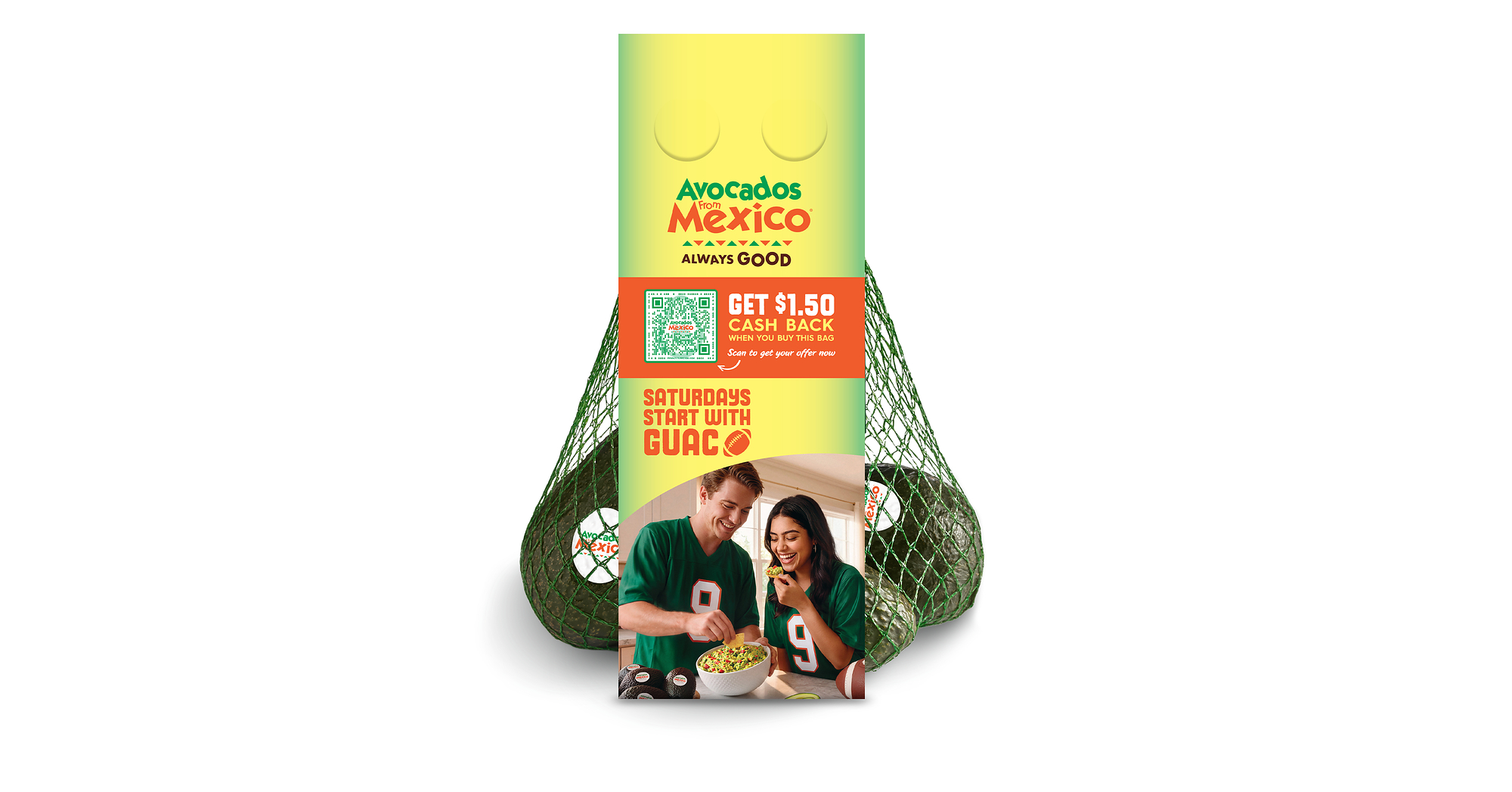 Avocados From Mexico® Makes Guac the Ritual That Kicks Off College Football Saturdays with "Saturdays Start With Guac"