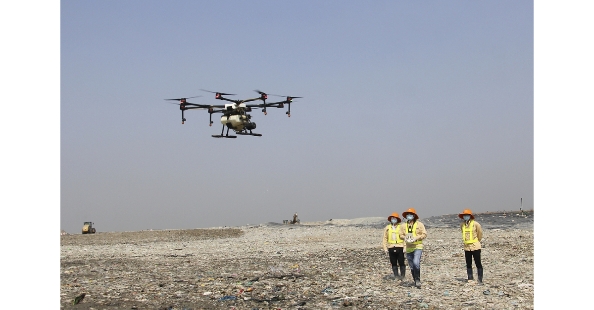 California Waste Solutions Advances Environmental Technology in Vietnam With Industrial UAVs at Da Phuoc