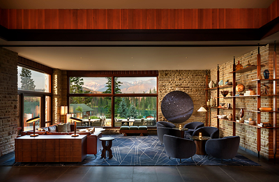 The newly renovated Stargazer's Lounge at Fairmont Jasper Park Lodge reimagines the Main Lodge experience with elevated design, inviting interiors, and a sophisticated sense of place inspired by the Canadian Rockies. The newly renovated Stargazer's Lounge at Fairmont Jasper Park Lodge reimagines the Main Lodge experience with elevated design, inviting interiors, and a sophisticated sense of place inspired by the Canadian Rockies.