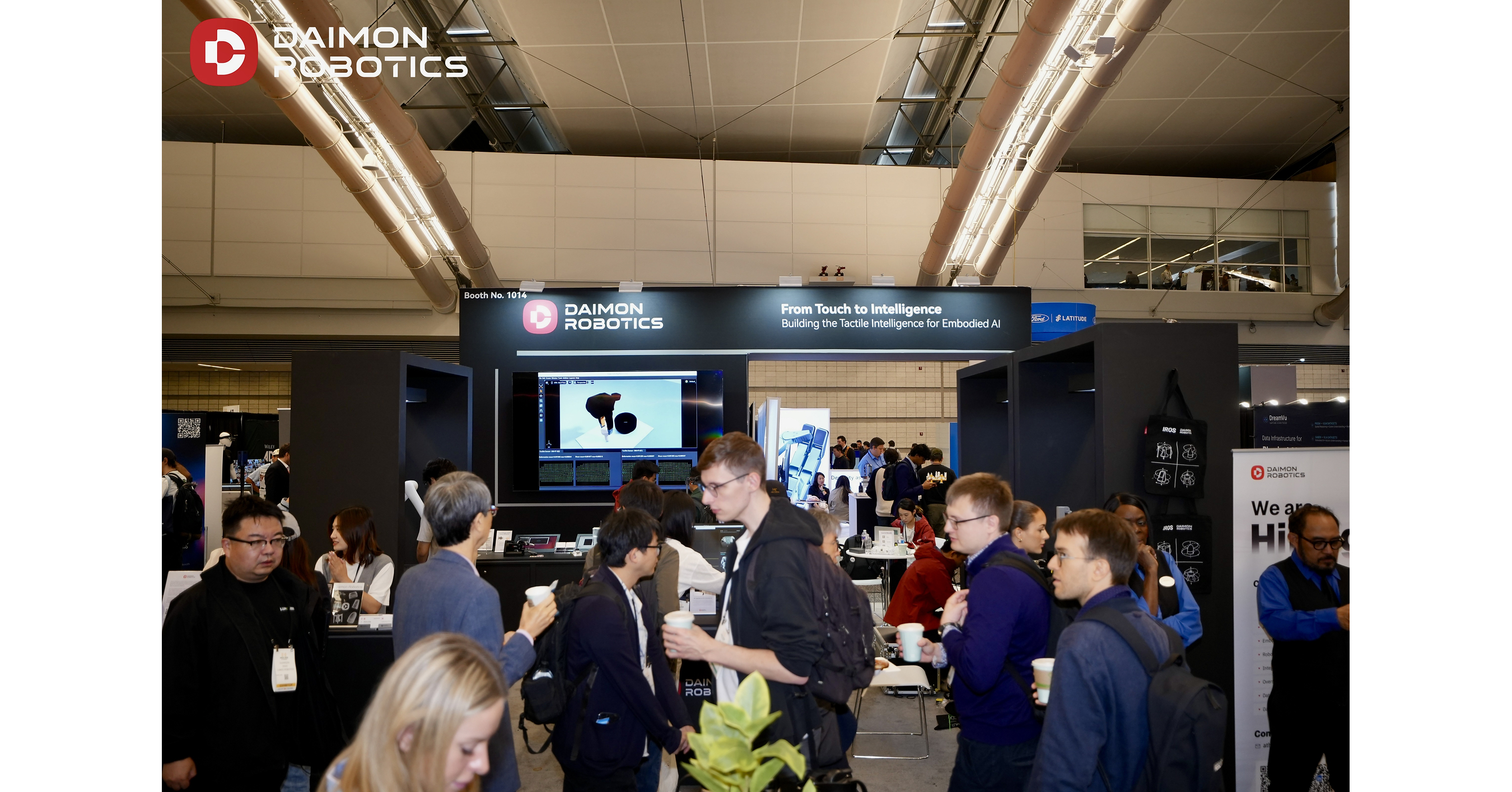 Daimon Robotics présente son infrastructure d'intelligence tactile pour l'IA physique lors de l'IROS 2026
