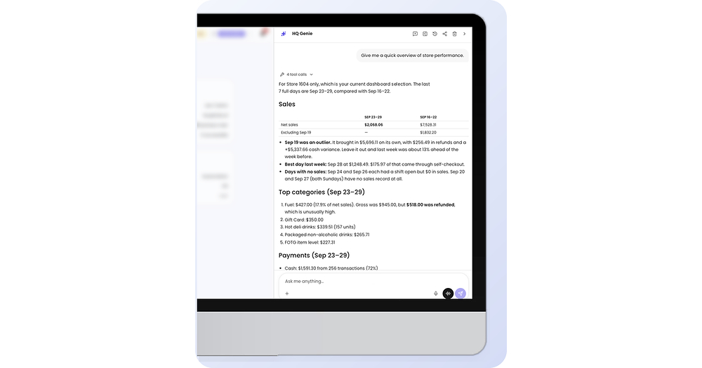 Tote AI Launches HQ Genie AI, an Industry-First AI Agent for Faster, Smarter Convenience Store Operations