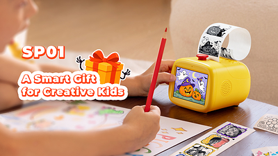 MUNBYN Launches SP01 AI Voice Sticker Printer: Turning a Child’s Words into Stickers — Instantly