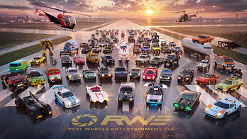 Reel Wheels Master Collection Image: A visual representation of the breadth of the Reel Wheels collection, including vehicles, aircraft, props and entertainment assets connected to film and television This image opens in the lightbox