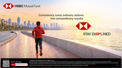HSBC Mutual Fund launches #StayDiSIPlined campaign to encourage investors to make SIP investing a routine, not a reacti…