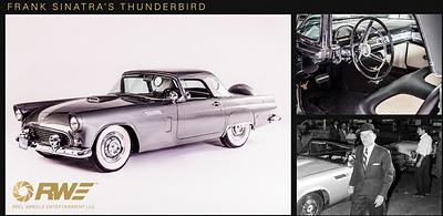 Frank Sinatra’s Thunderbird captures the glamour, sophistication and timeless allure of mid-century Hollywood, evoking an era defined by style, celebrity and unforgettable culture. Frank Sinatra’s Thunderbird captures the glamour, sophistication and timeless allure of mid-century Hollywood, evoking an era defined by style, celebrity and unforgettable culture.