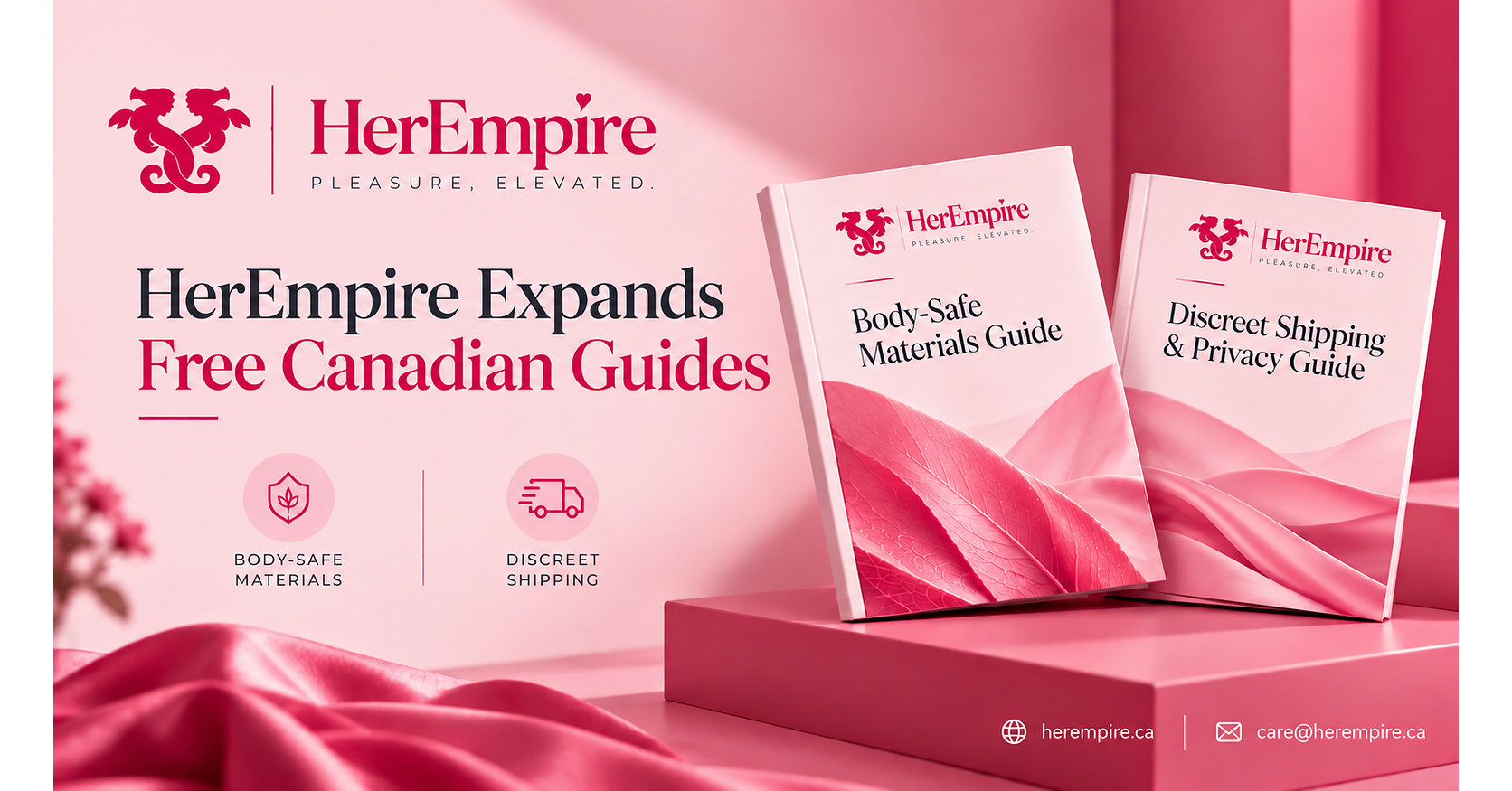 HerEmpire Expands Free Canadian Guides on Body-Safe Materials and Discreet Shipping