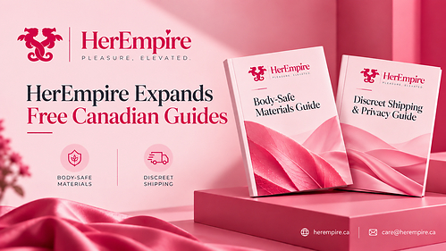 Free Canadian Guide For Body-Safe Material and Discreet Shipping