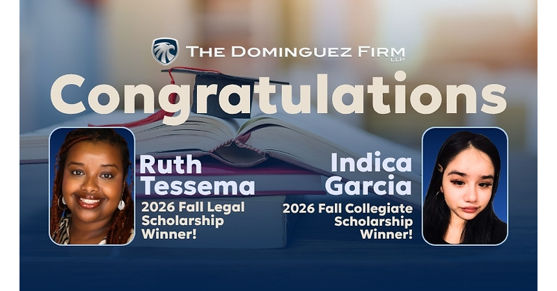 Resilience and Advocacy Define The Dominguez Firm's Fall 2026 Scholars
