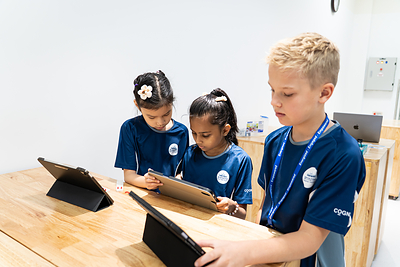 In the Fab Lab, purposeful technology takes ideas beyond the page, making experimentation part of the learning experience. In the Fab Lab, purposeful technology takes ideas beyond the page, making experimentation part of the learning experience.