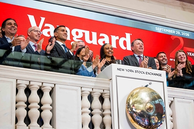 Vanguard at the NYSE on September 29