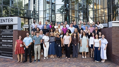 Employees from Kimley-Horn's Tampa, FL office gathered for a group photo on August 17, 2026.
