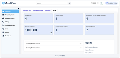 CrashPlan Expands SMB Data Protection Portfolio with Server and Google Workspace Backup