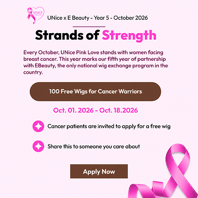 UNice Hair and EBeauty Mark 5th Year of Partnership With 100 Free Wigs