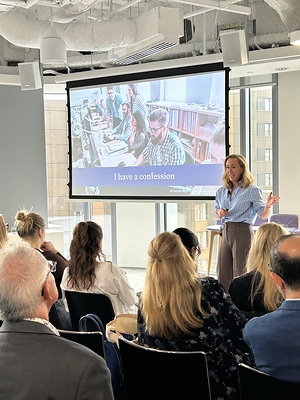 Harriet Meyer of AI for Media presents at "Winning Visibility in the Age of AI Search," a PR Newswire event. Harriet Meyer of AI for Media presents at "Winning Visibility in the Age of AI Search," a PR Newswire event.