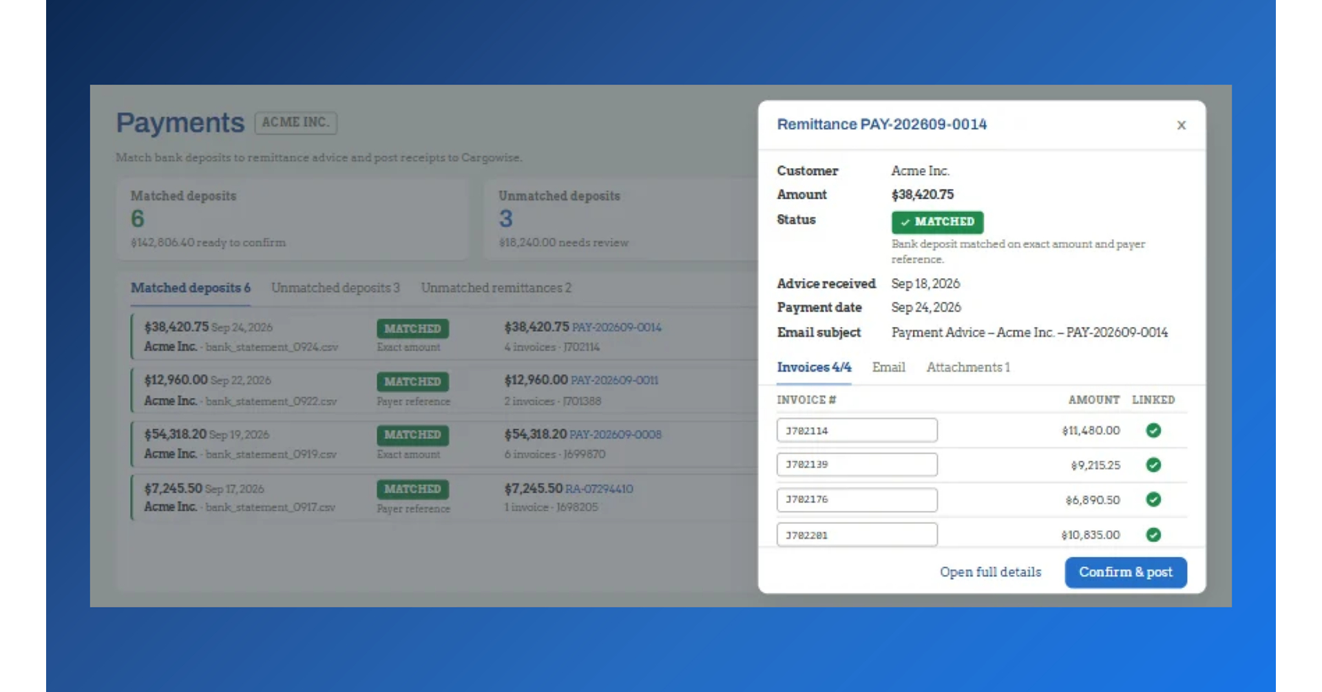 BravoTran Launches Cash Application Solution to Automate Payment Matching for Freight Forwarders