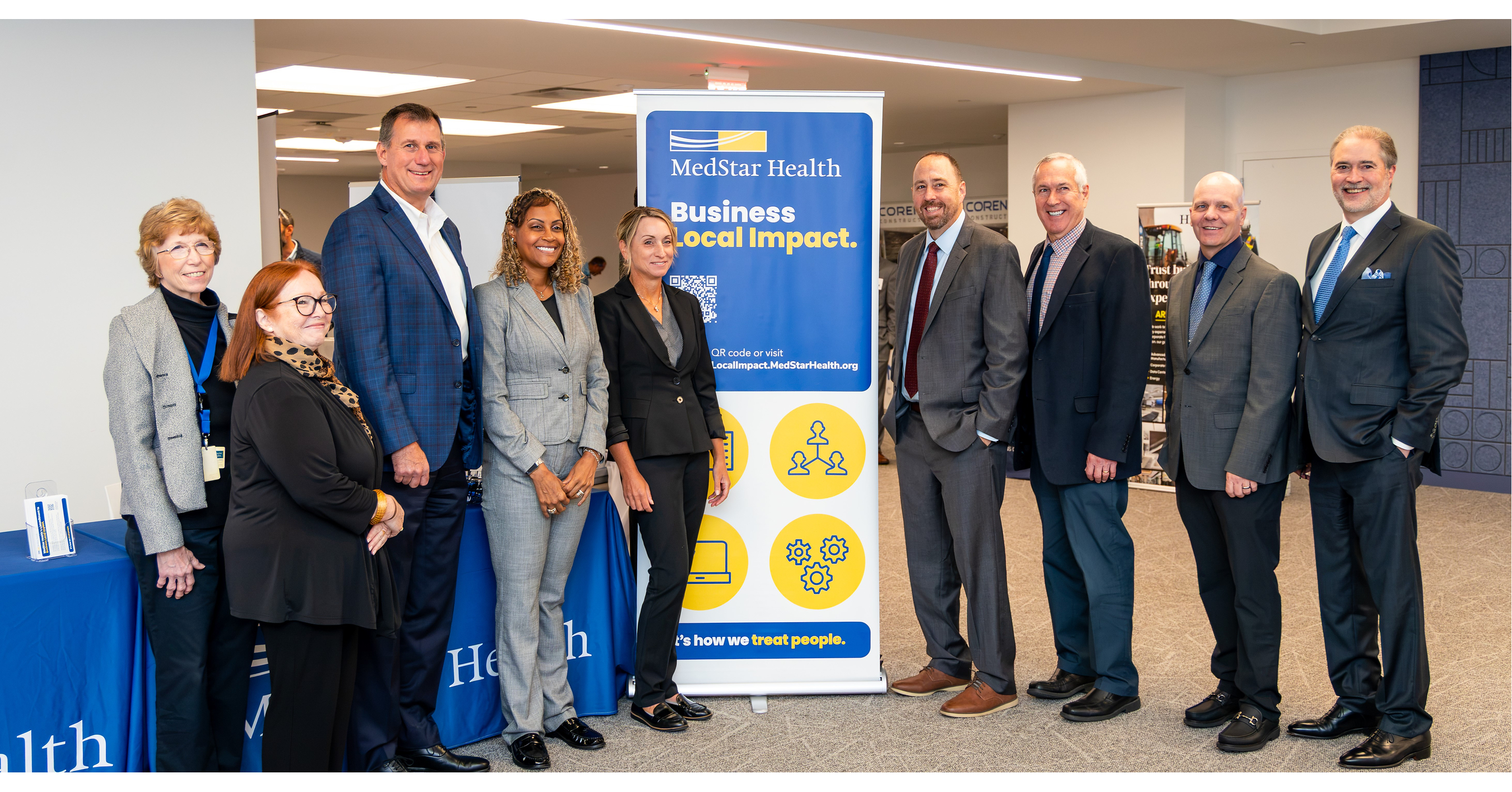 MedStar Health, Georgetown University, and The Coalition Host First Business Local Impact Connection Day -- Construction Edition