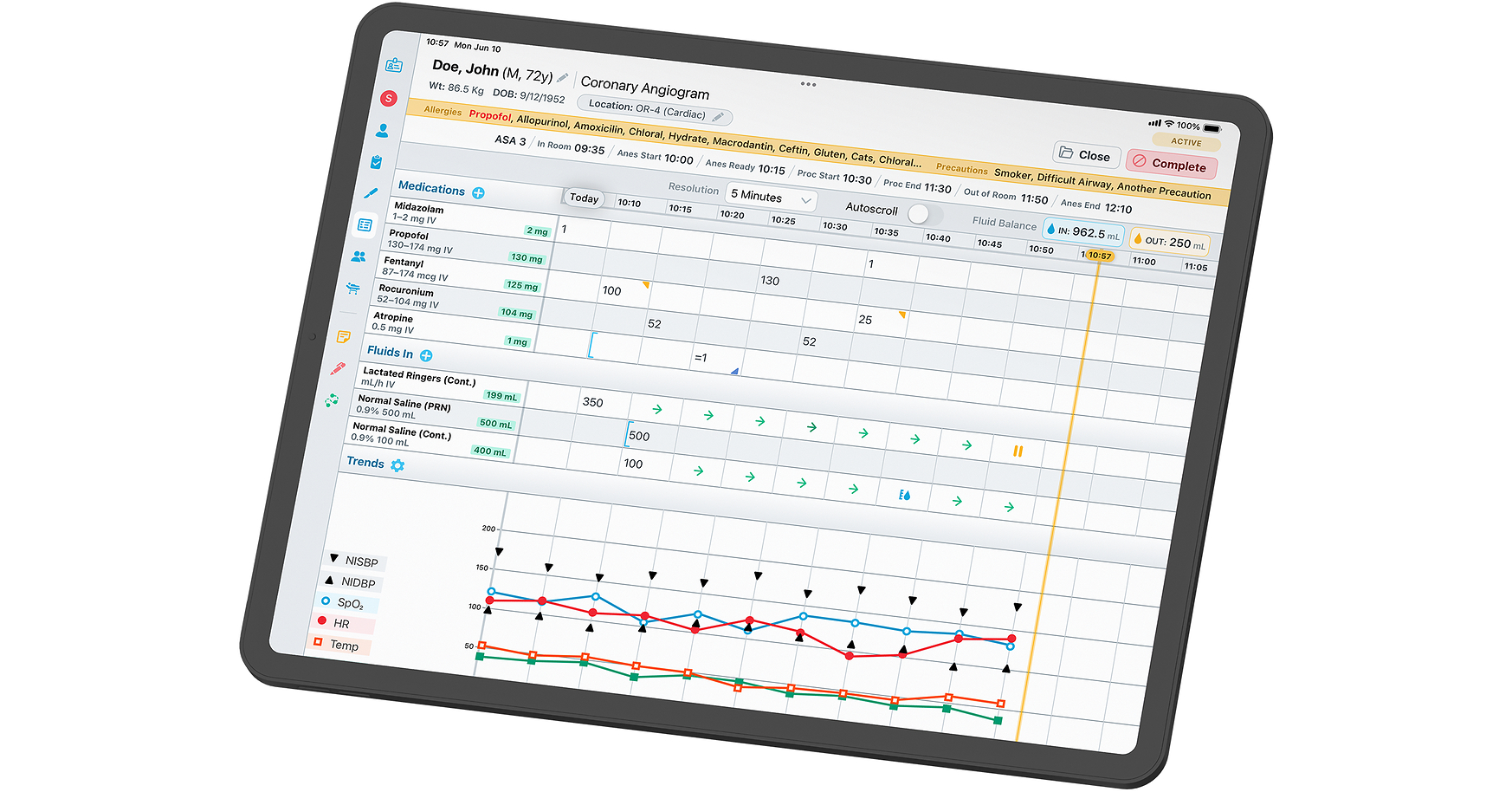 Picis Introduces Prima, Bringing Anesthesia Documentation to the Point of Care