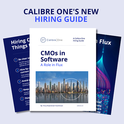Calibre One Launches New Guide to Hiring CMOs in Software