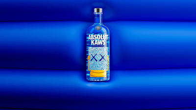 ABSOLUT VODKA EMBARKS ON NEW CREATIVE ERA WITH KAWS ARTIST EDITION BOTTLE AND PAINTING