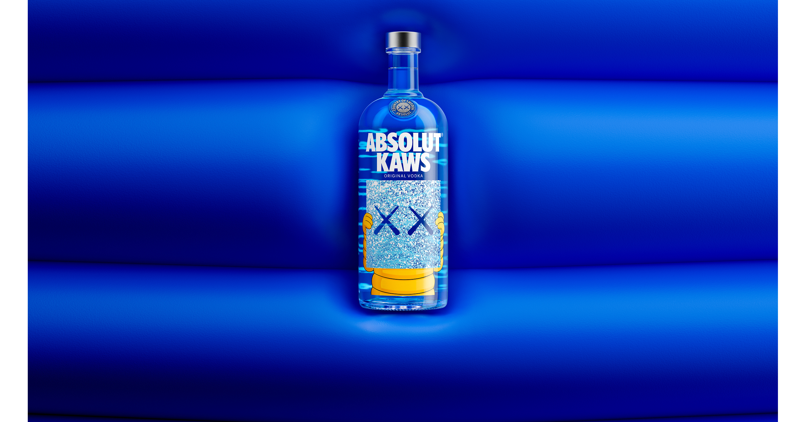 ABSOLUT VODKA EMBARKS ON NEW CREATIVE ERA WITH KAWS ARTIST EDITION BOTTLE AND PAINTING