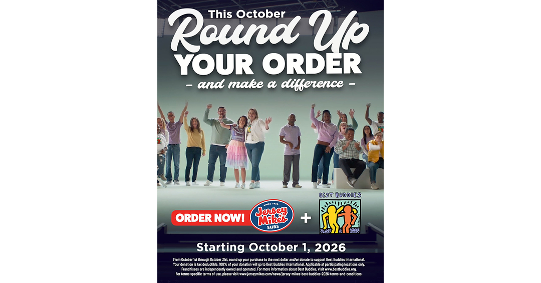 Jersey Mike's Marks National Disability Employment Awareness Month by Deepening Best Buddies Partnership