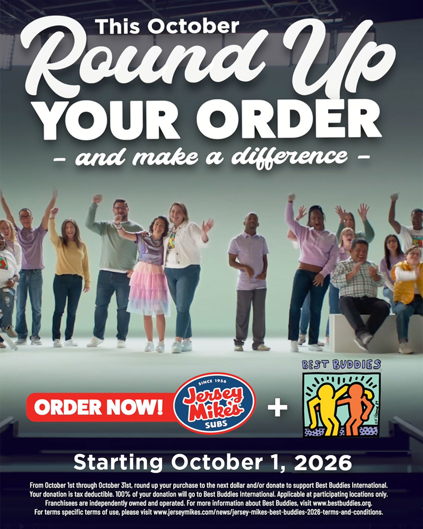 Jersey Mike's Marks National Disability Employment Awareness Month by Deepening Best Buddies Partnership
