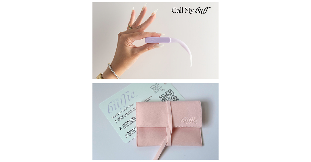 Call My Buff Introduces The Buffie™, the First and Only Contoured Buffer for Refreshing and Reapplying Press-On Nails--Without Soaking or a Nail Drill