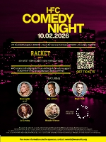 HFC Comedy Night on Friday, October 2 at Racket NYC
