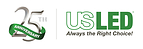 US LED 25th Anniversary Logo