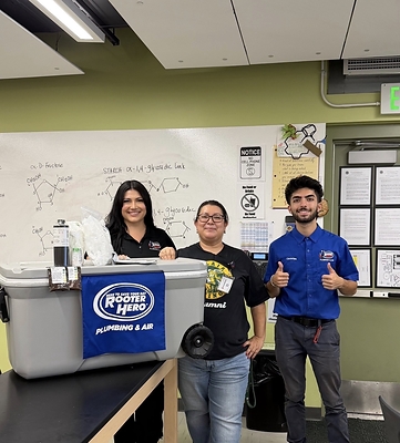Rooter Hero's Back-to-School Giveaway Delivers Support to Classrooms Across California