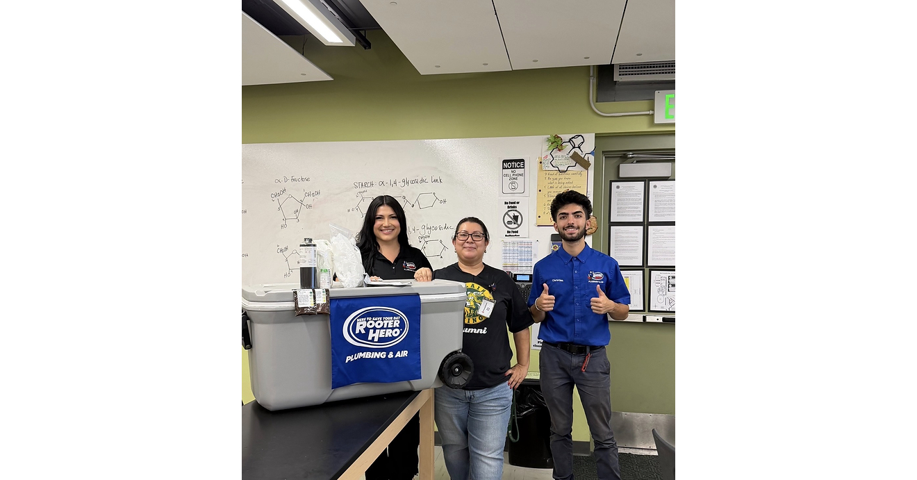 Rooter Hero's Back-to-School Giveaway Delivers Support to Classrooms Across California
